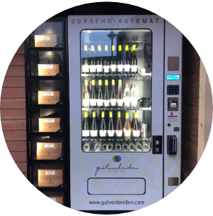 Dorschd-Automat, Wine vending machine of Gut von Beiden