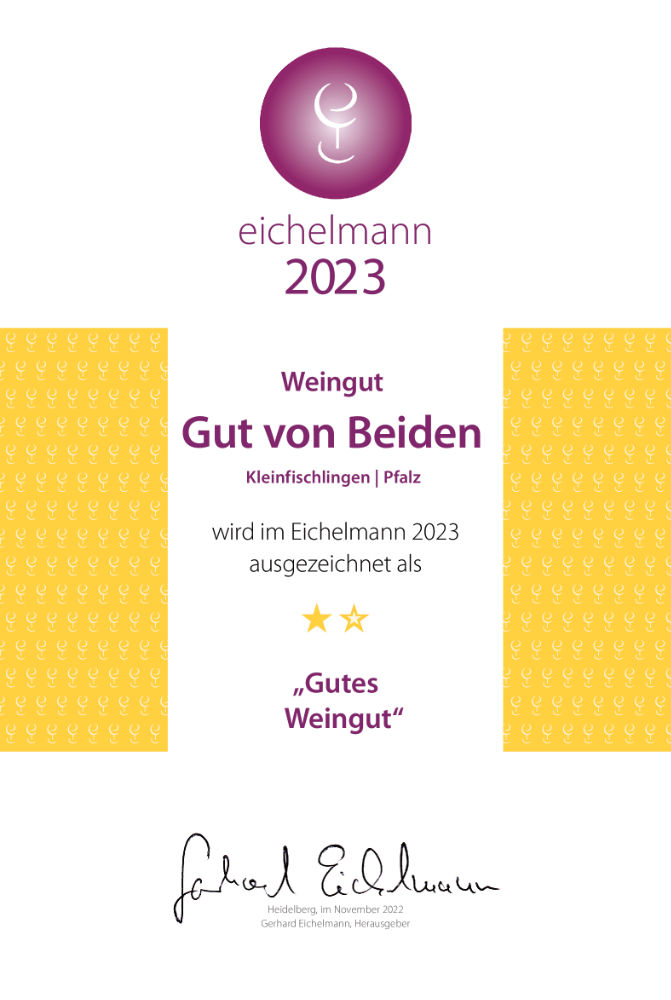 Urkunde eichelmann 2023